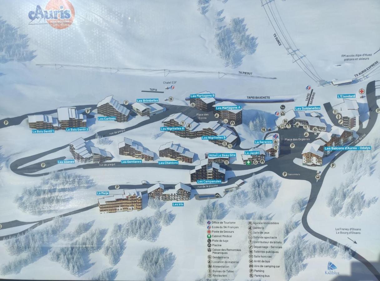 Auris Les Gentianes Station Alpe Huez Διαμέρισμα Εξωτερικό φωτογραφία